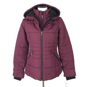 NWT Maralyn & Me Puffer Jacket Vestee #S6